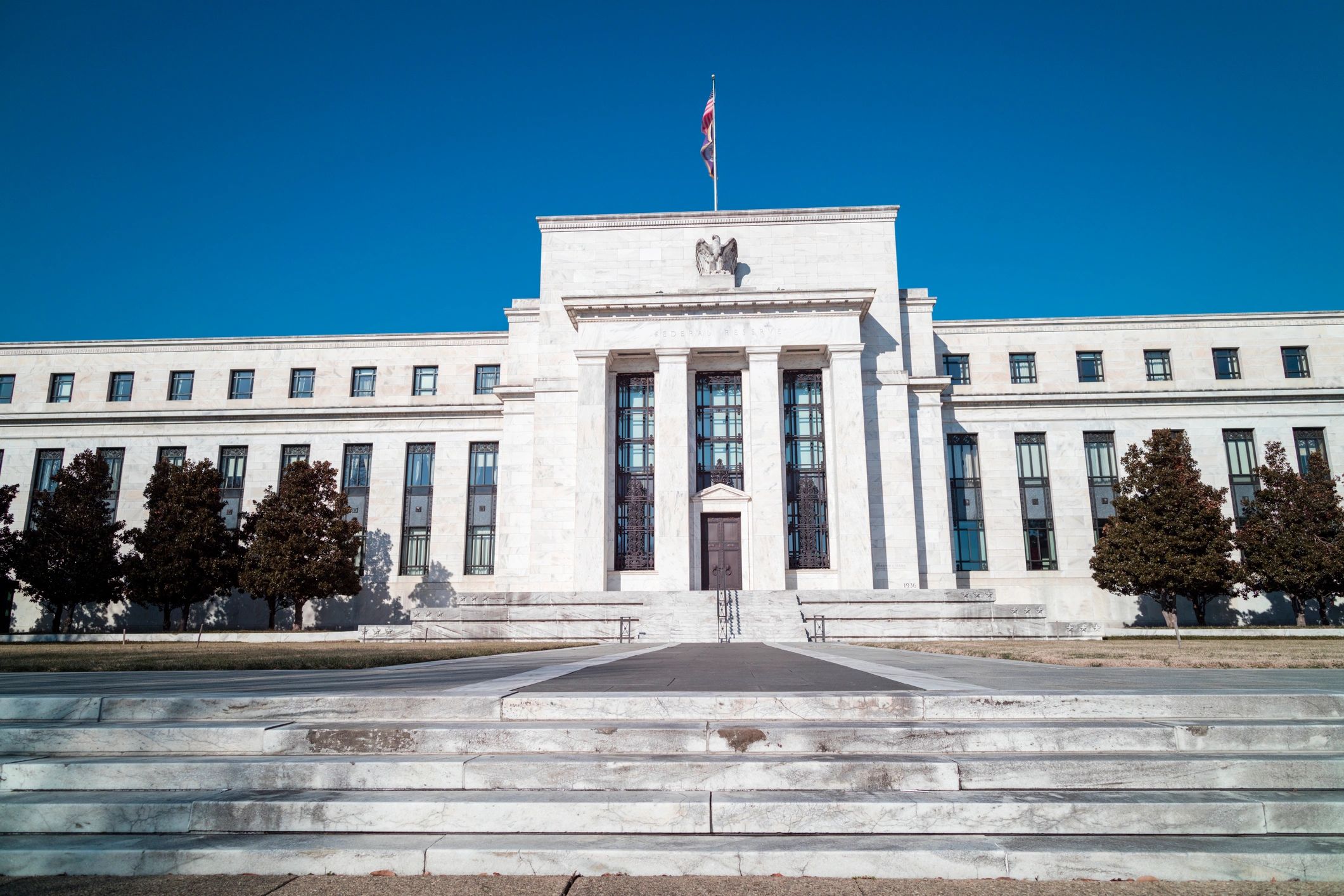 Historic bank building exterior in Washington, D.C.